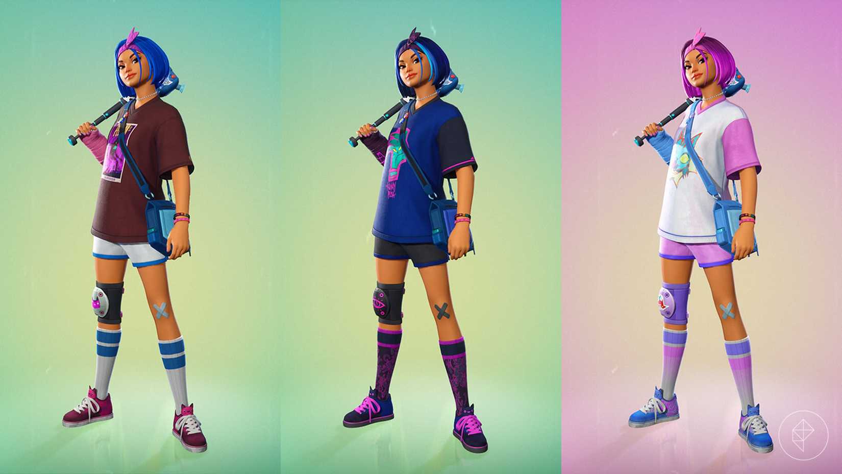 El aspecto y los estilos de Carina del pase de batalla de la temporada 1 del Capítulo 7 de Fortnite.