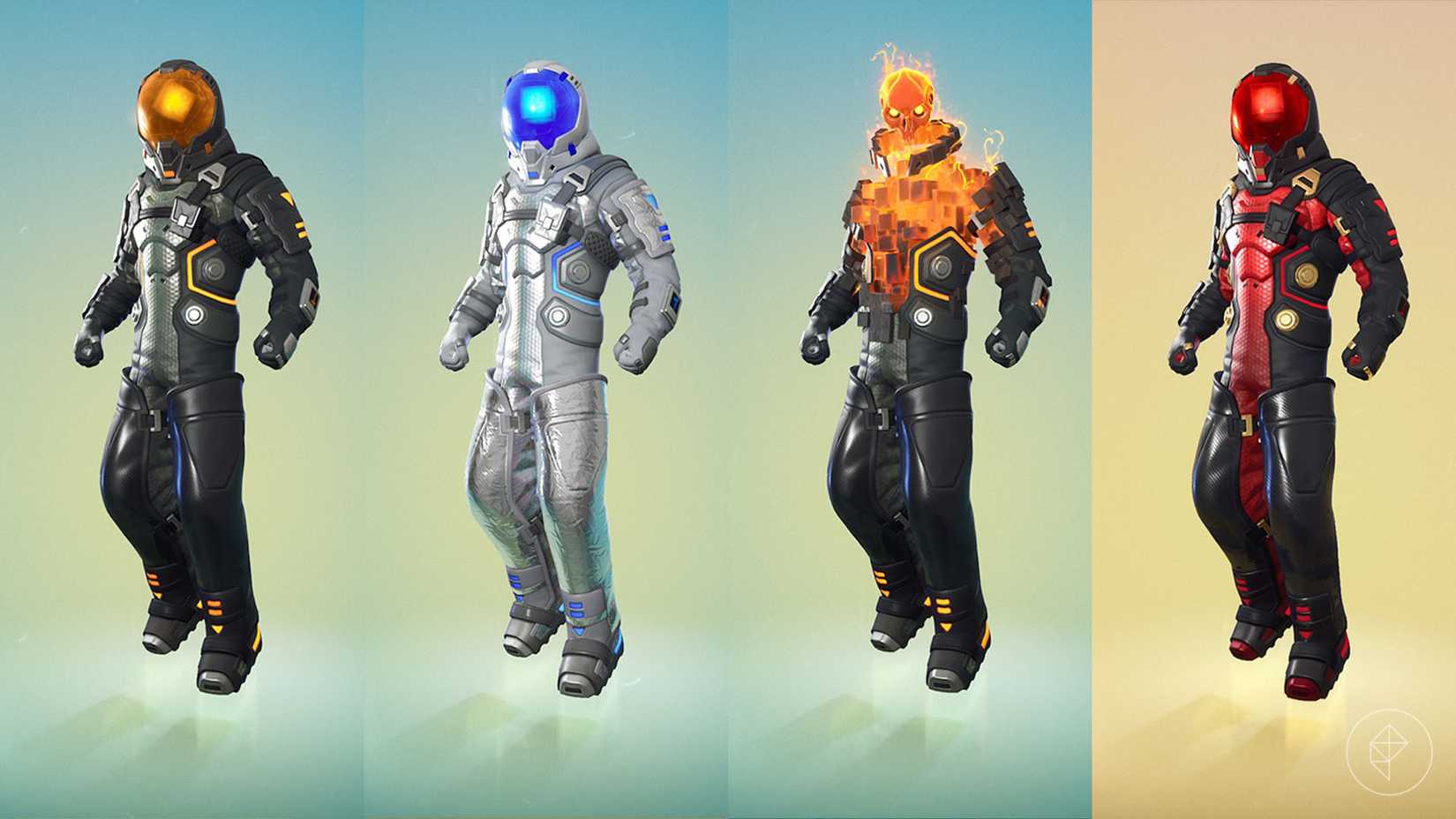 El aspecto y los estilos de Dark Voyager del Pase de batalla de la Temporada 1 del Capítulo 7.