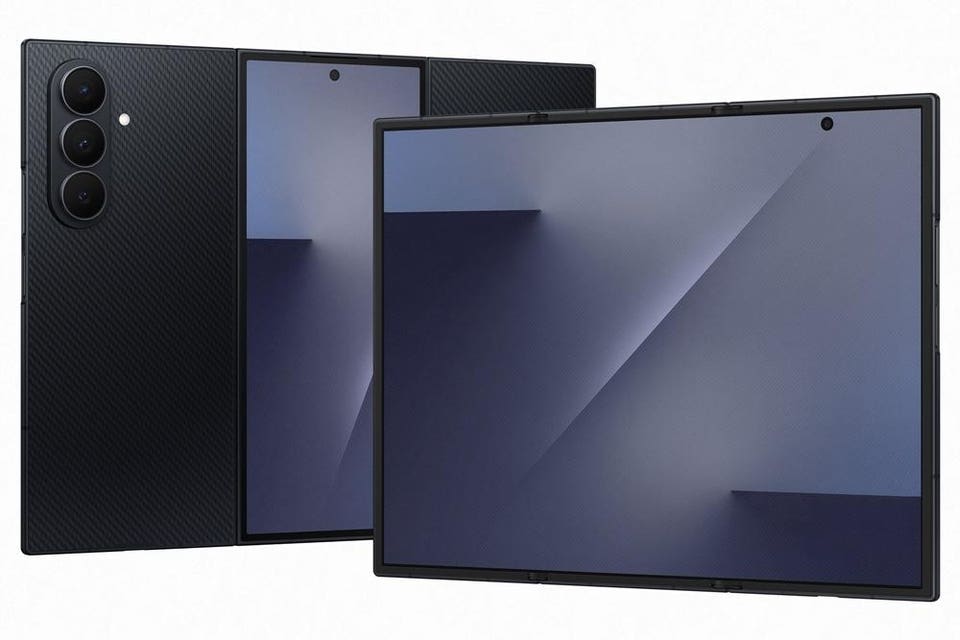 Samsung Galaxy Z TriFold por delante y por detrás