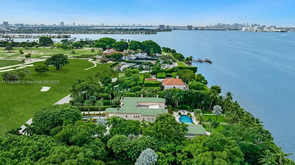 La casa de Jeff Bezos en Indian Creek Island
