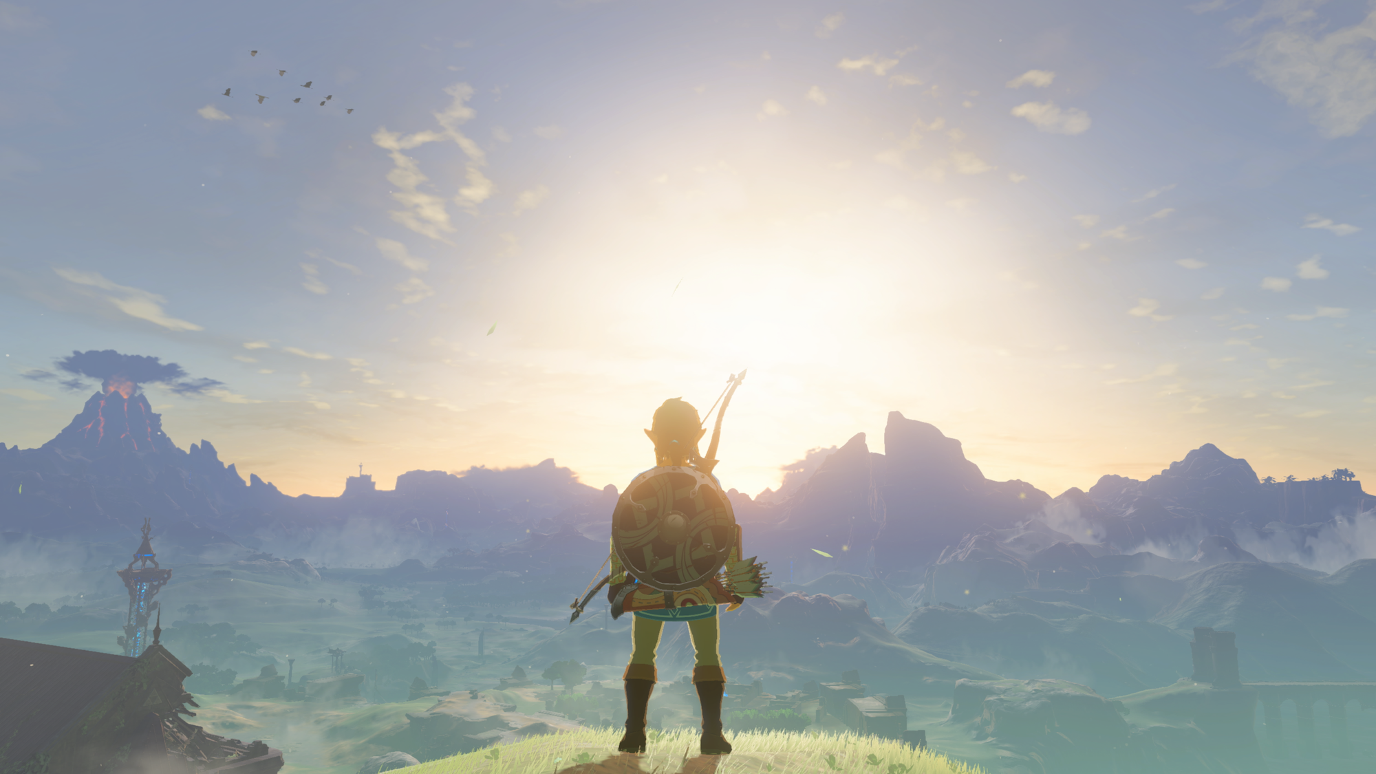 Una captura de pantalla de The Legend of Zelda: Breath of the Wild – Edición Nintendo Switch 2.