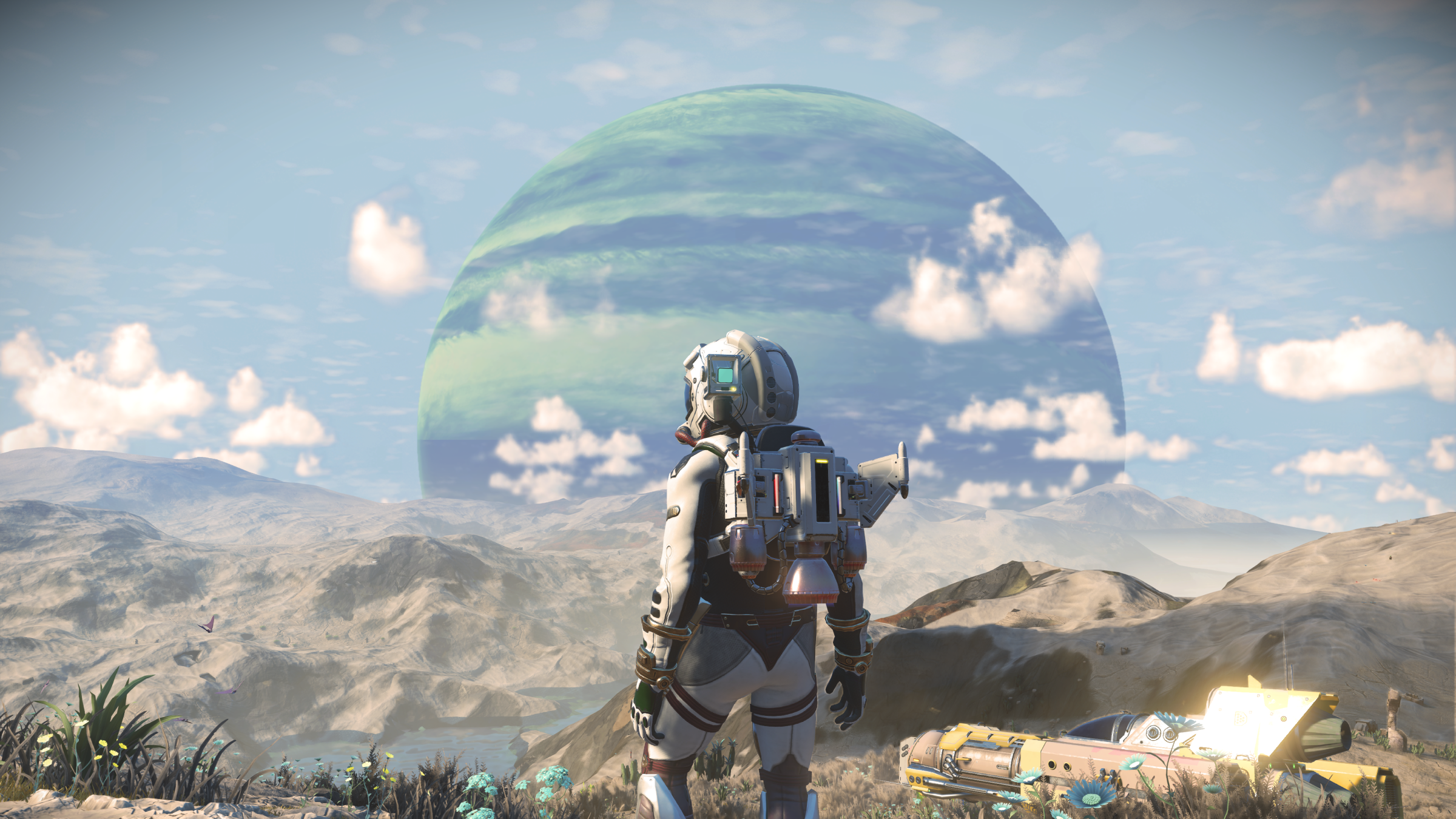 Captura de pantalla del videojuego No Man's Sky.