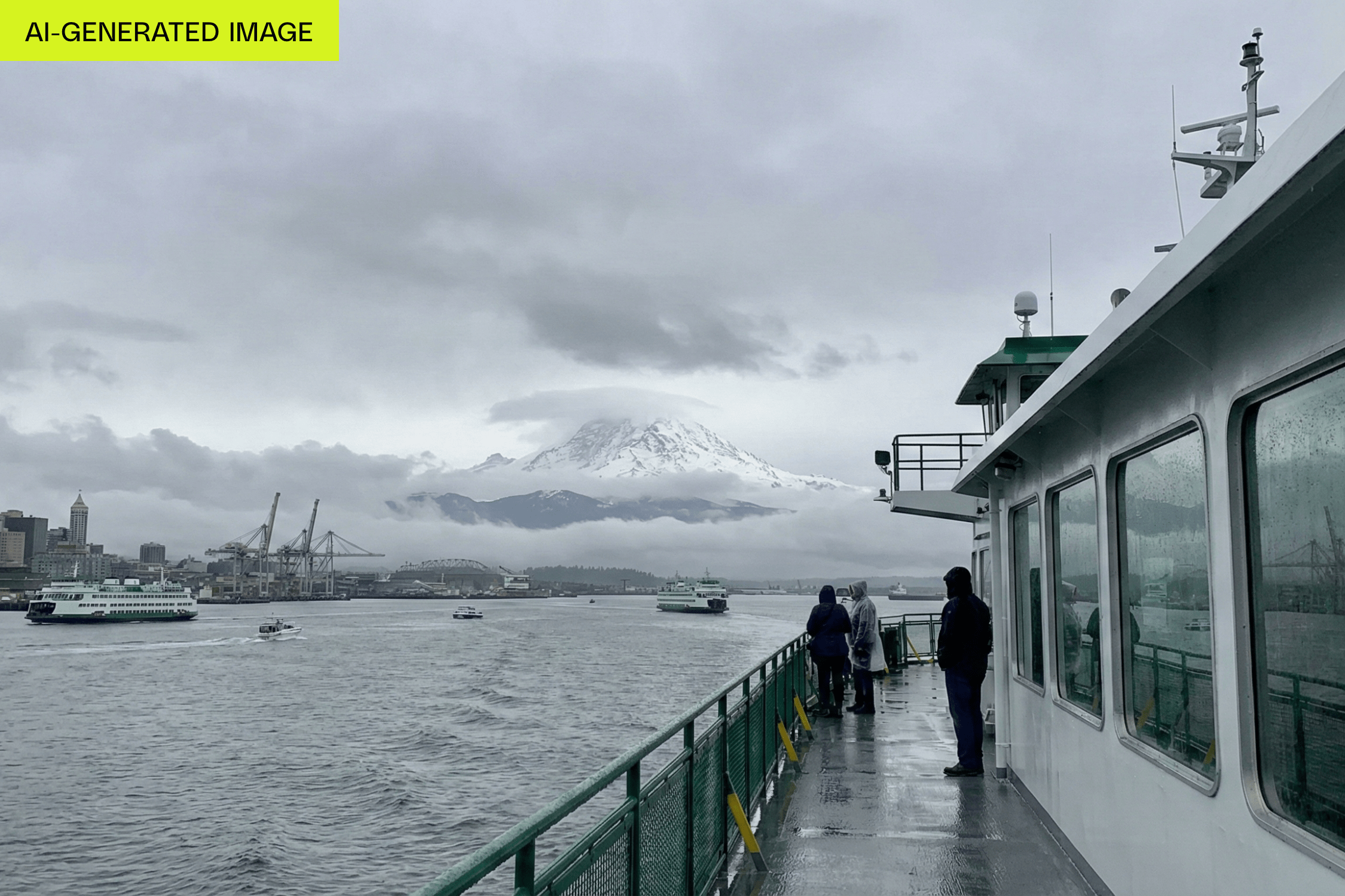 Imagen AI de un barco