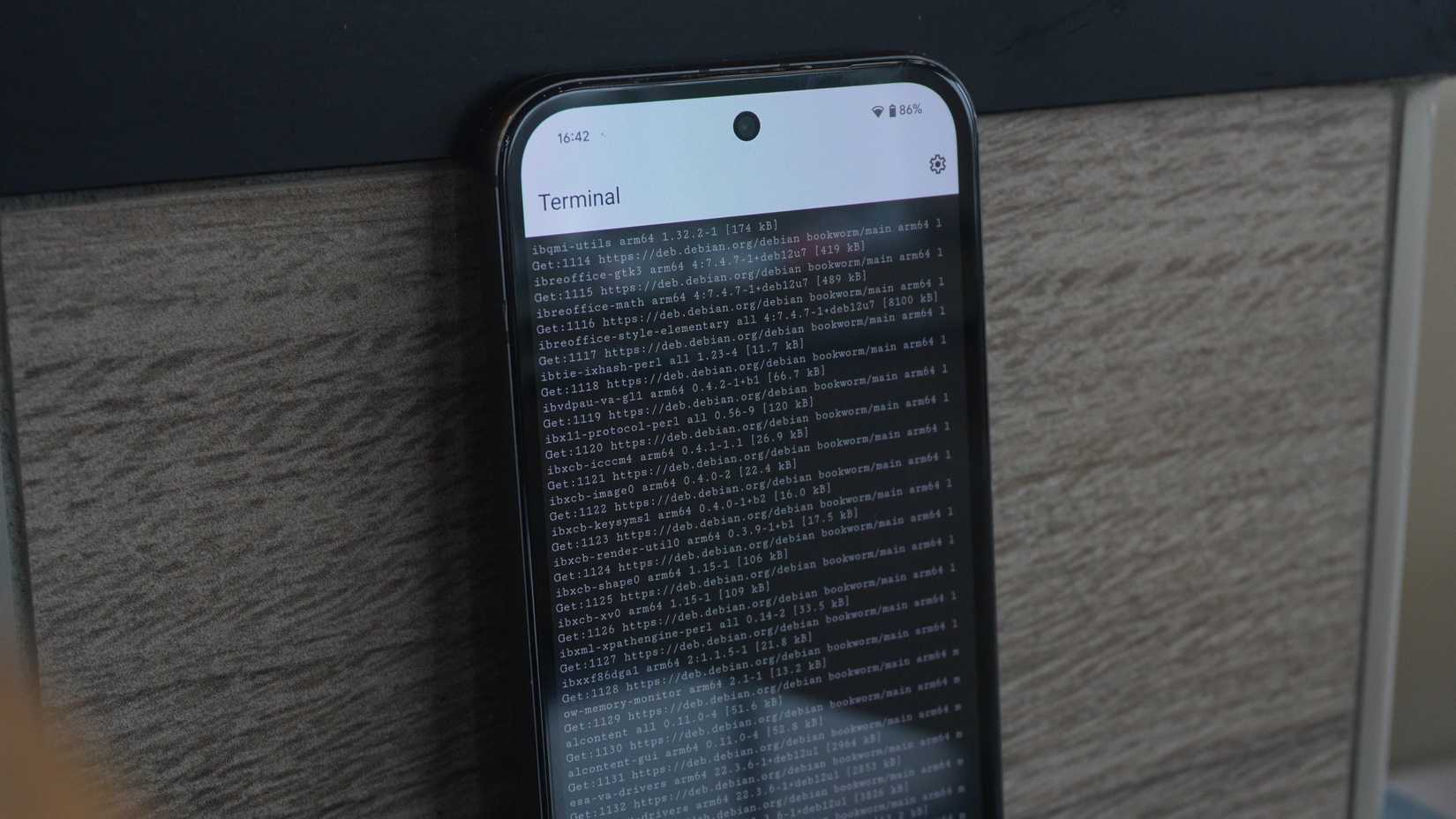 La terminal Linux en Android