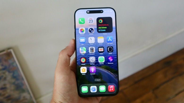 Pantalla de inicio de iOS 26