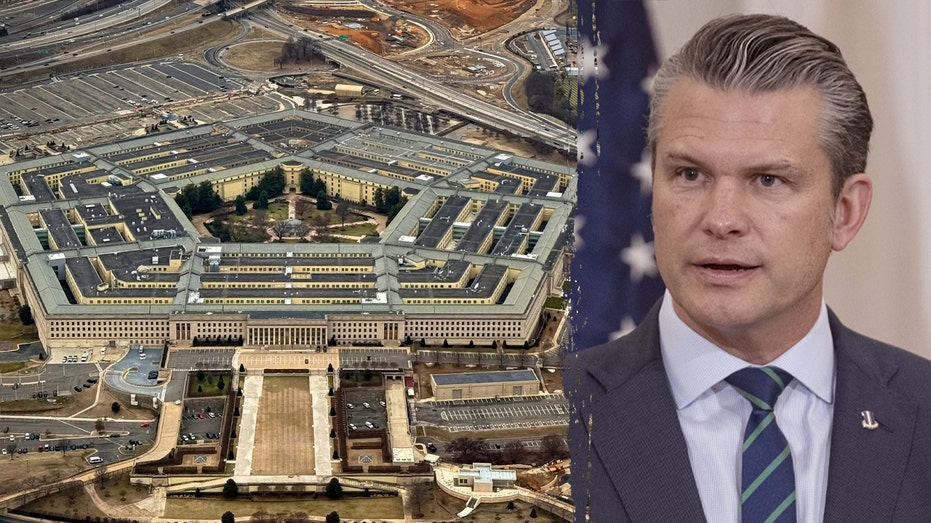Vista dividida del Pentágono, Hegseth