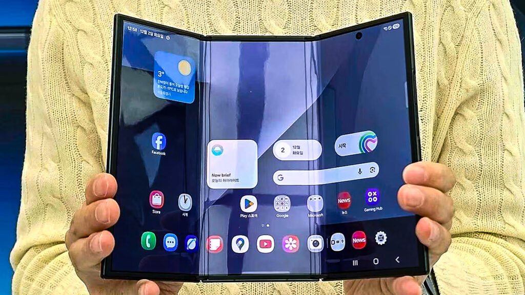 Dentro del Samsung Galaxy Z TriFold