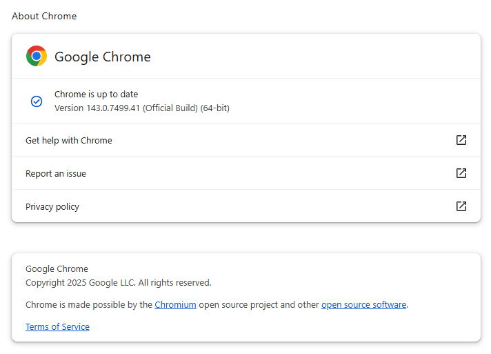 Chrome se actualiza