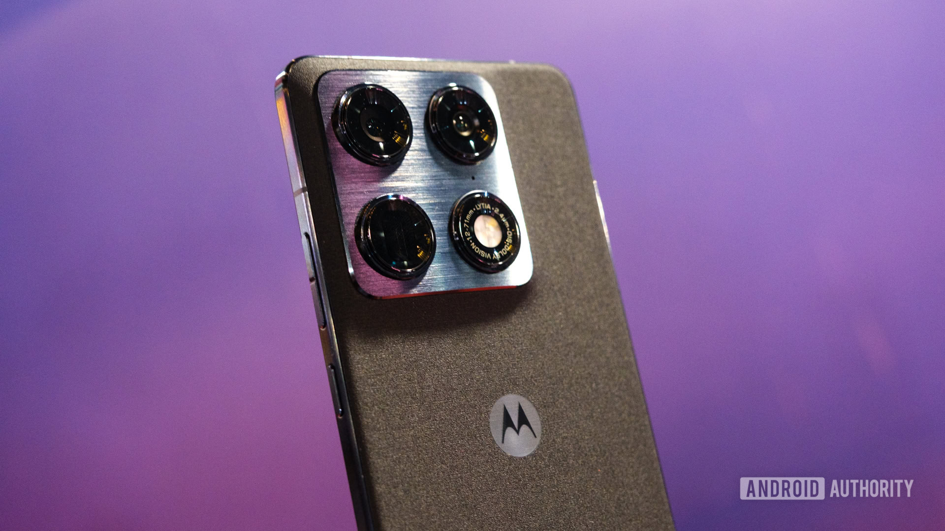 Cámaras Motorola Signature versión negra Cámaras Motorola Signature versión negra