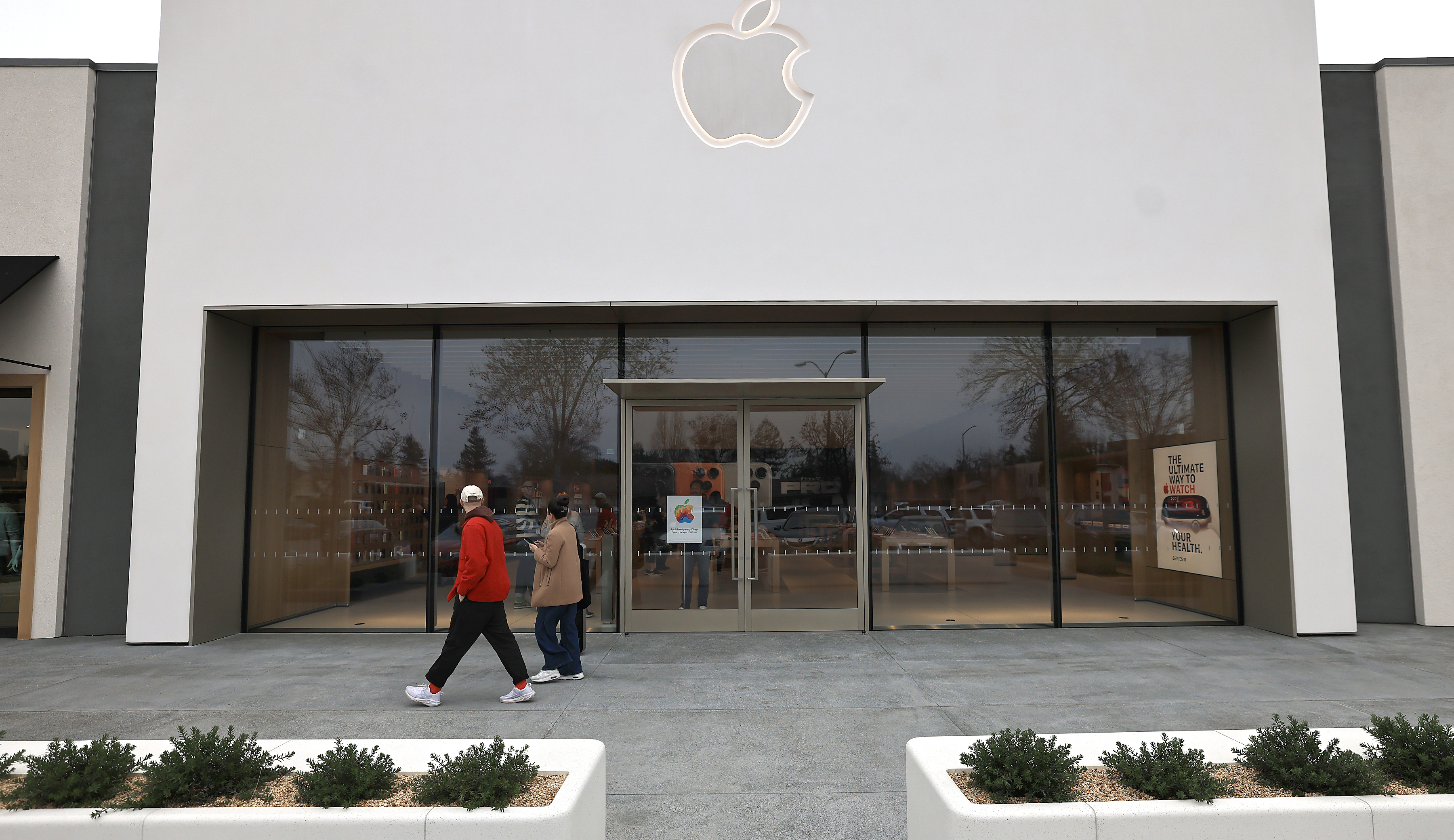 La tienda Apple en Montgomery Village, viernes 23 de enero de 2026….