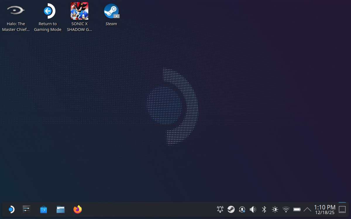 Escritorio SteamOS en Steam Deck