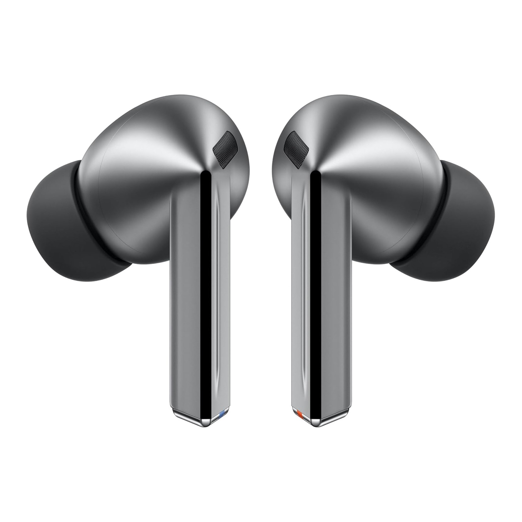 Renderizado plateado de Samsung Galaxy Buds 3 Pro