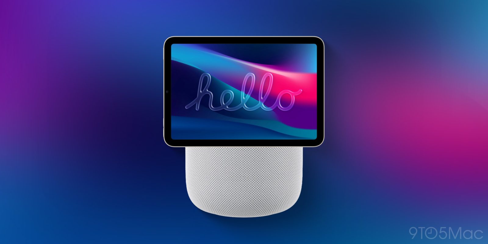 Maqueta del concepto HomePod Touch