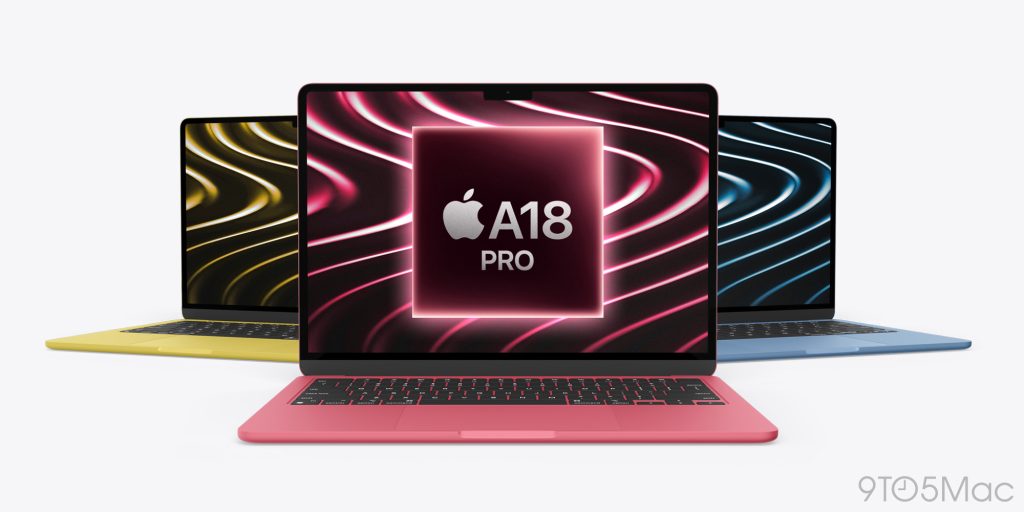 Concepto de MacBook Pro A18