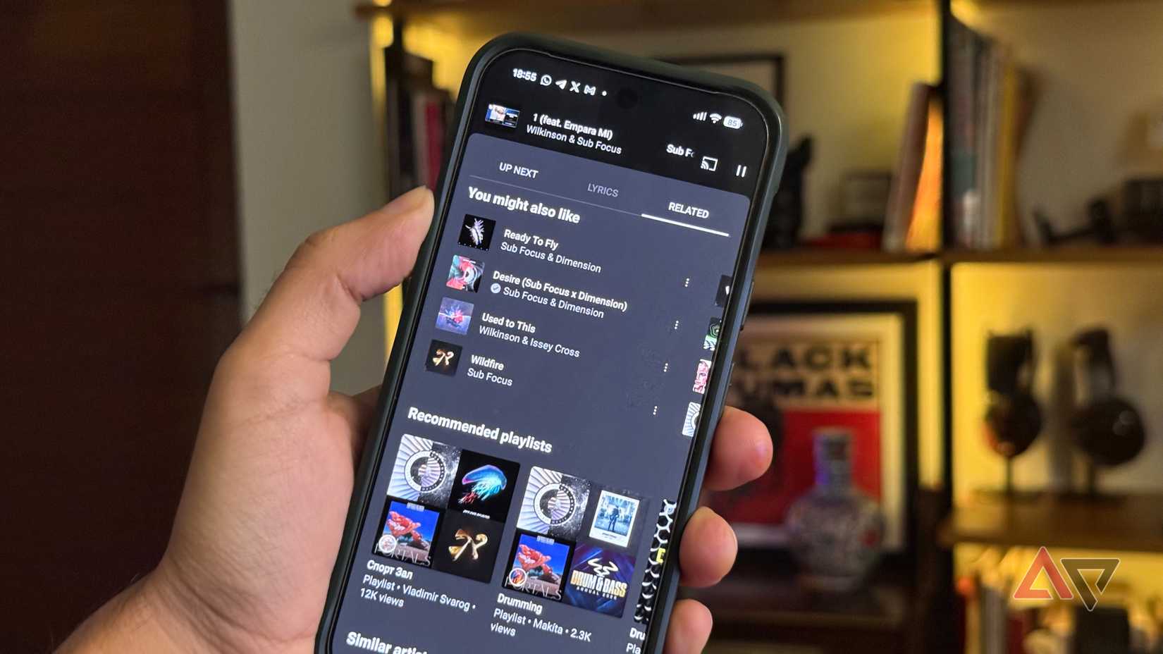 recomendaciones de música de youtube