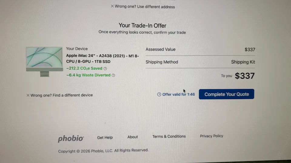 La oferta comercial de Phobio