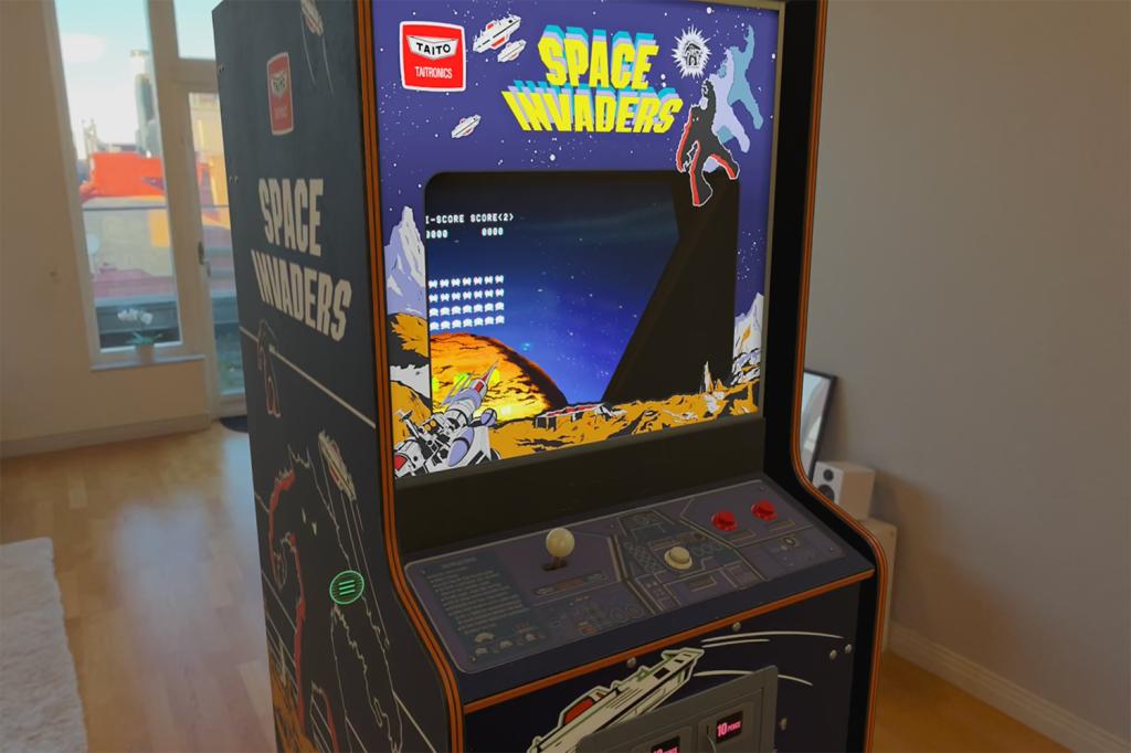 Retrocade Apple Vision Pro
