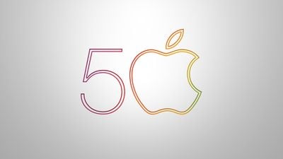 Característica del logotipo de Apple 50