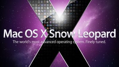 Banner web grande para Mac OS X Snow Leopard