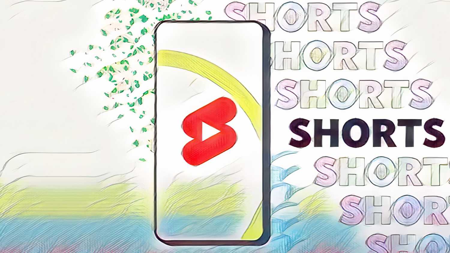 Imagen promocional de cortos de YouTube